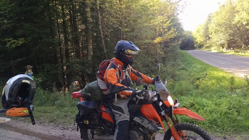 Illustration for article titled Don’t Be Late! 2 Singles and a Twin KTM Ride the TWAT Day 2